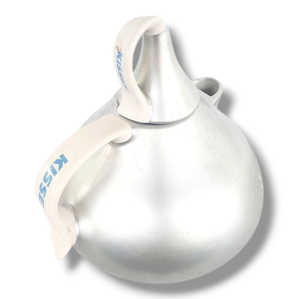 Hershey's Candy Chocolate Kisses 100th Anniversary Hot Cooa Teapot Silver